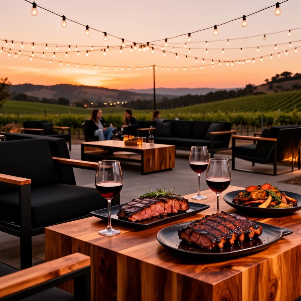 BFWE Outdoor Lounge at Rotation Napa
