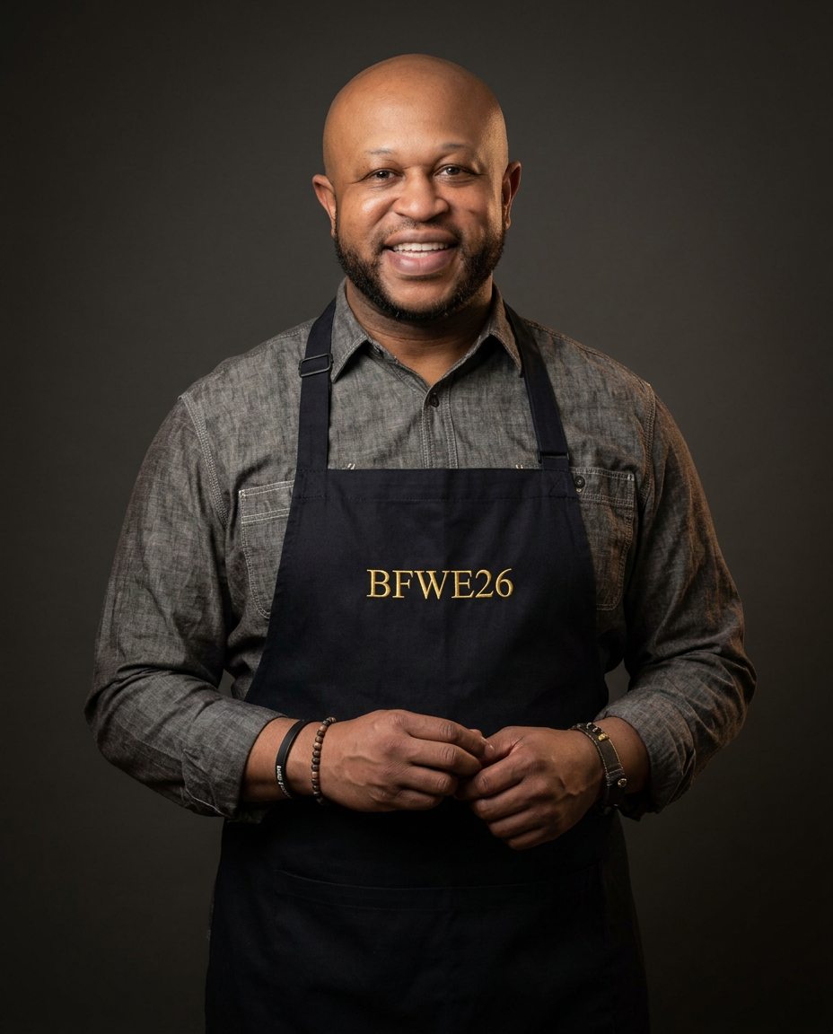 Chef Lamont, premiere chef at the Black Food & Wine Experience