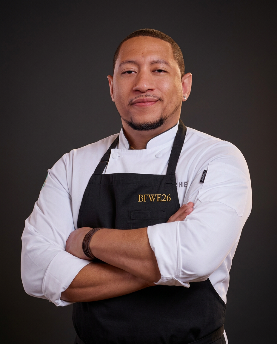 Chef Nelson, premiere chef at the Black Food & Wine Experience