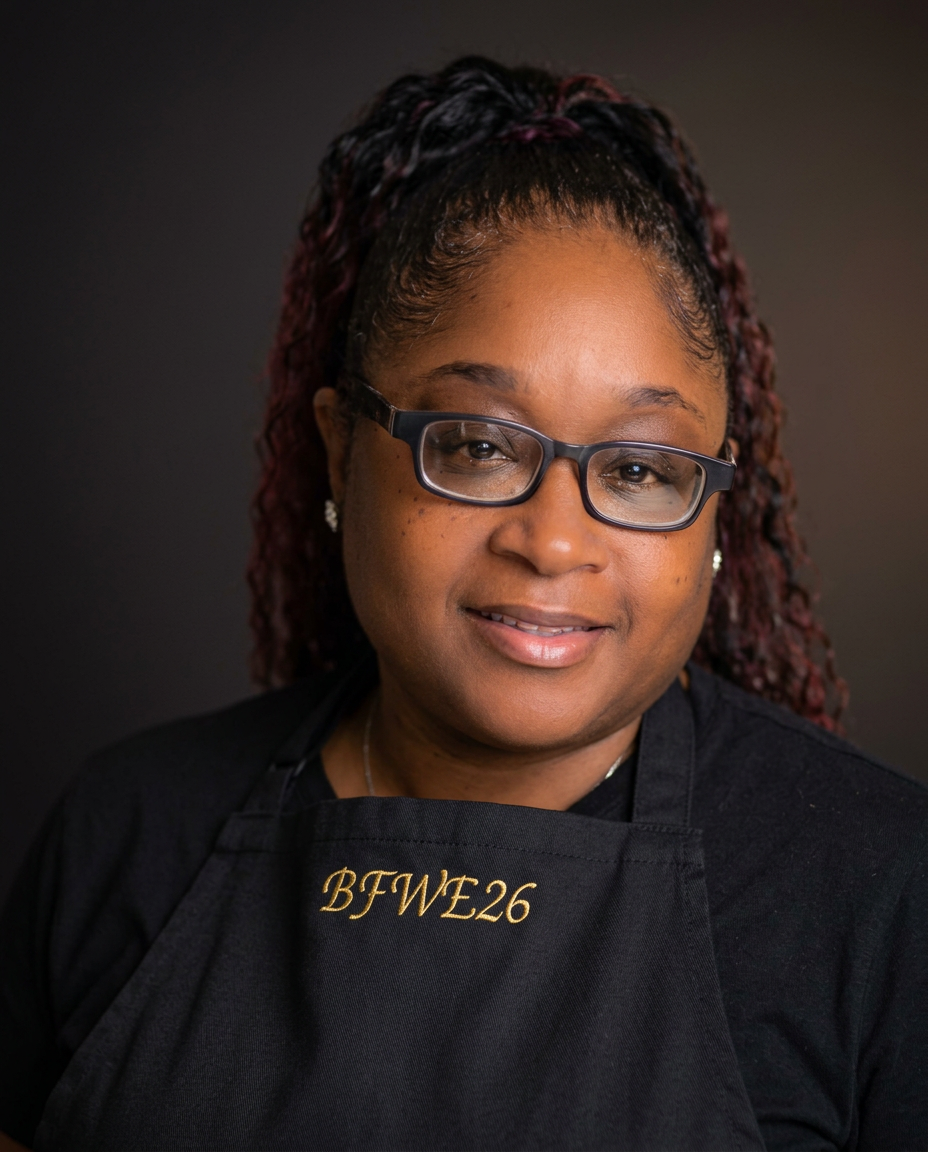Chef Esh Marie, premiere chef at the Black Food & Wine Experience